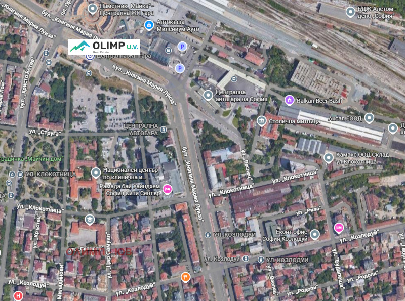 Til salg  Grund Sofia , Tsentar , 1418 kvm | 99091122
