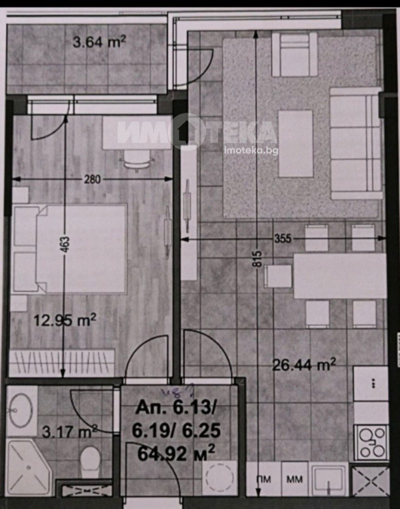 Продава 2-СТАЕН, гр. София, Младост 4, снимка 2 - Aпартаменти - 49128844