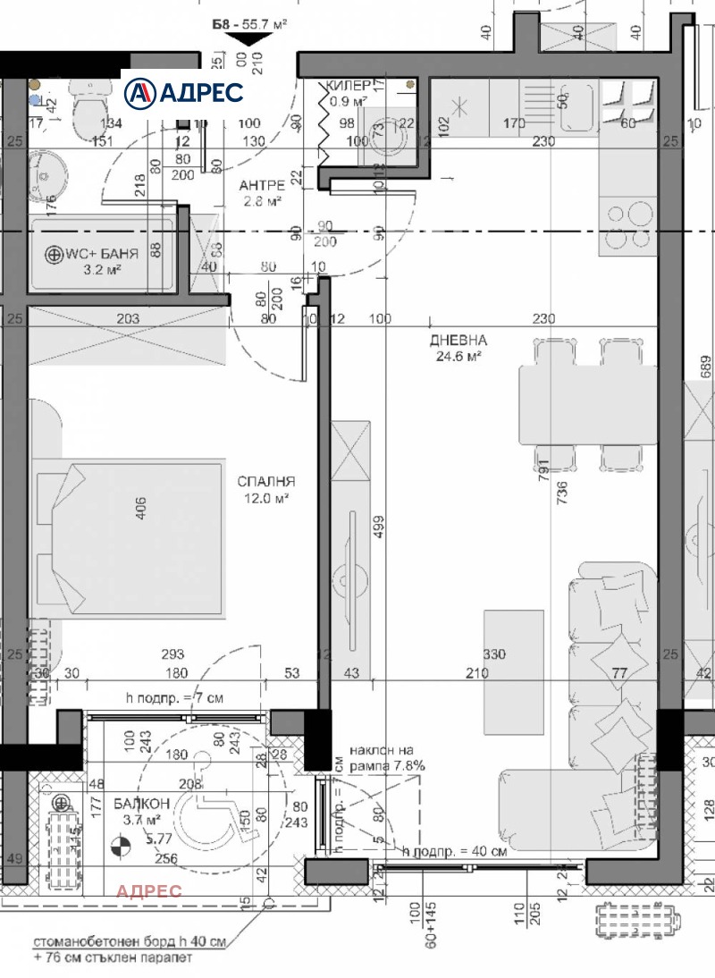 Продава 2-СТАЕН, гр. Варна, Владислав Варненчик 1, снимка 4 - Апартаменти - 52082294