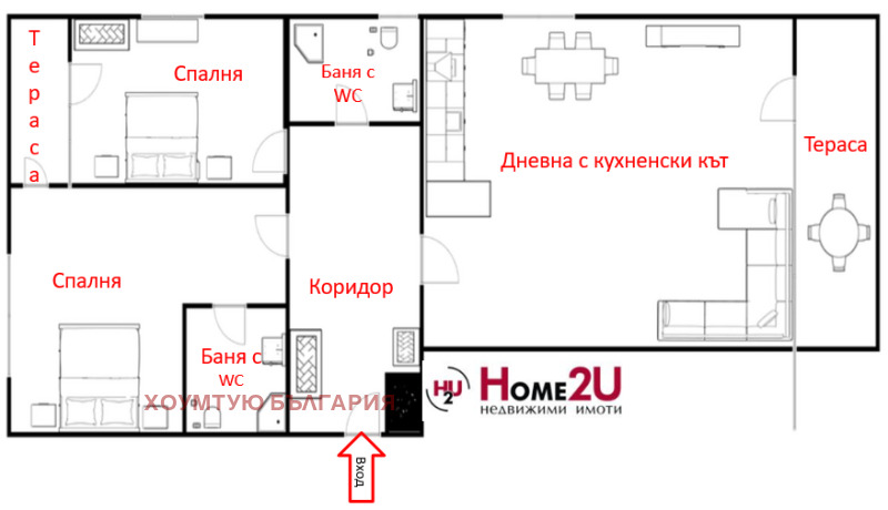 Zu verkaufen  2 Schlafzimmer region Burgas , Pomorie , 120 qm | 55178452 - Bild [16]