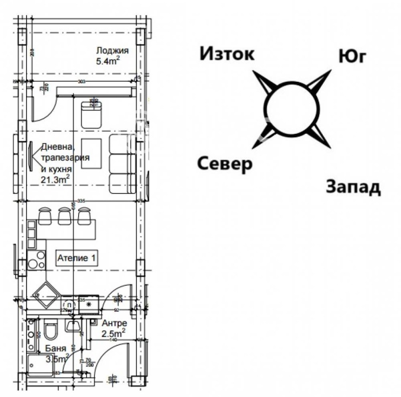 À venda  Estúdio Sofia , Liulin 2 , 51 m² | 95997956 - imagem [3]