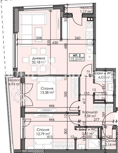 Zu verkaufen  2 Schlafzimmer Plowdiw , Kameniza 1 , 116 qm | 62970759 - Bild [2]