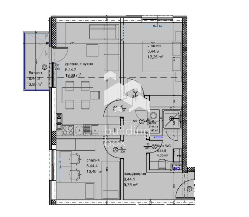 In vendita  2 camere da letto Varna , Kajsieva gradina , 84 mq | 95620683 - Immagine [4]