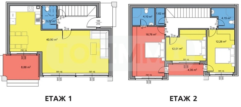 Продава  Къща град Варна , м-т Акчелар , 160 кв.м | 61860516 - изображение [6]