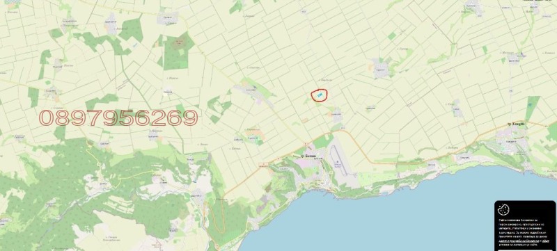 Продава ЗЕМЕДЕЛСКА ЗЕМЯ, с. Царичино, област Добрич, снимка 5 - Земеделска земя - 53022513