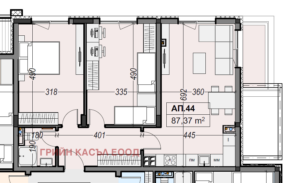 Продава 3-СТАЕН, гр. София, Малинова долина, снимка 8 - Апартаменти - 54940912