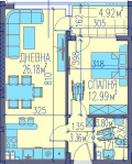 Продава 2-СТАЕН, град Пловдив, Тракия • 97740 € / 191162.82 лв. • 48978961 4