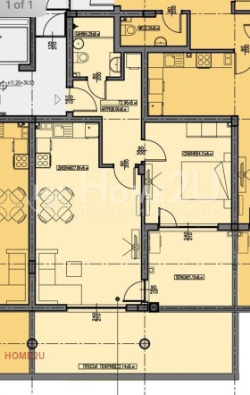 1 slaapkamer k.k. Zlatni pjasatsi, Varna 16