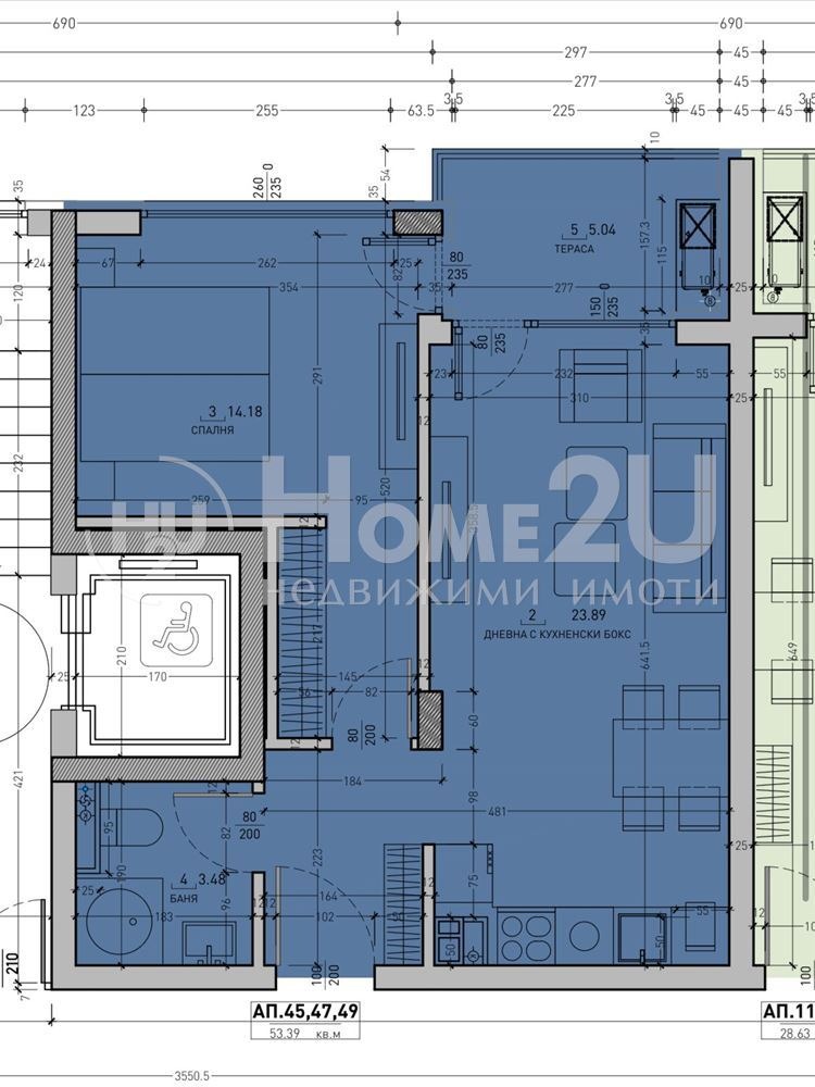 Продава 2-СТАЕН, гр. София, Малинова долина, снимка 4 - Апартаменти - 53075117