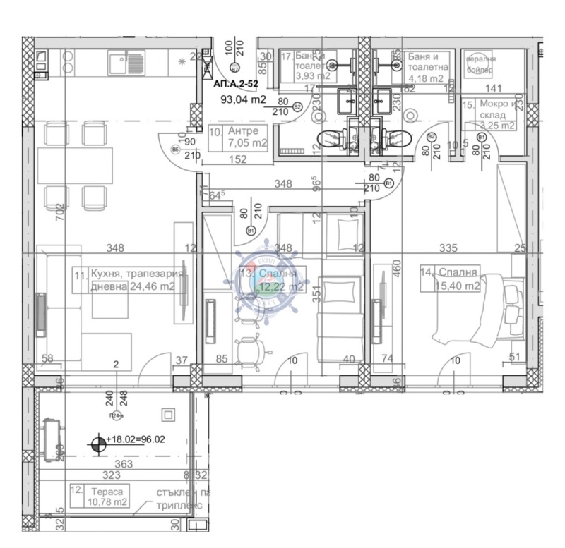 Продава 3-СТАЕН, гр. Варна, к.к. Слънчев ден, снимка 3 - Aпартаменти - 48913987