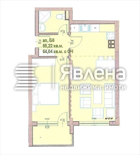 Продава 2-СТАЕН, гр. София, Център, снимка 2 - Апартаменти - 55565566