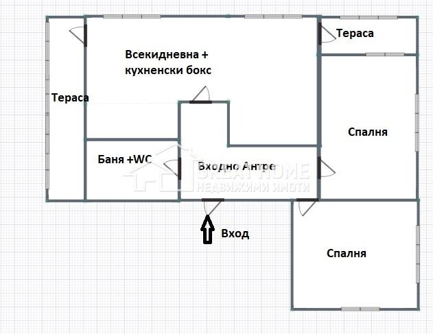 Eladó  2 hálószobás Targovishte , Centar , 115 négyzetméter | 80402315 - kép [12]