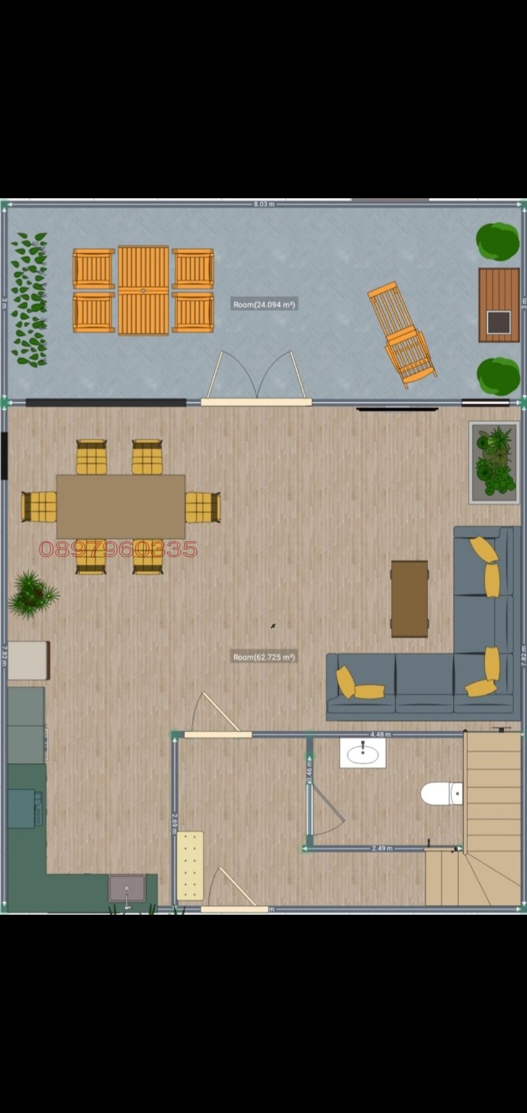 Продава КЪЩА, с. Труд, област Пловдив, снимка 6 - Къщи - 53528931