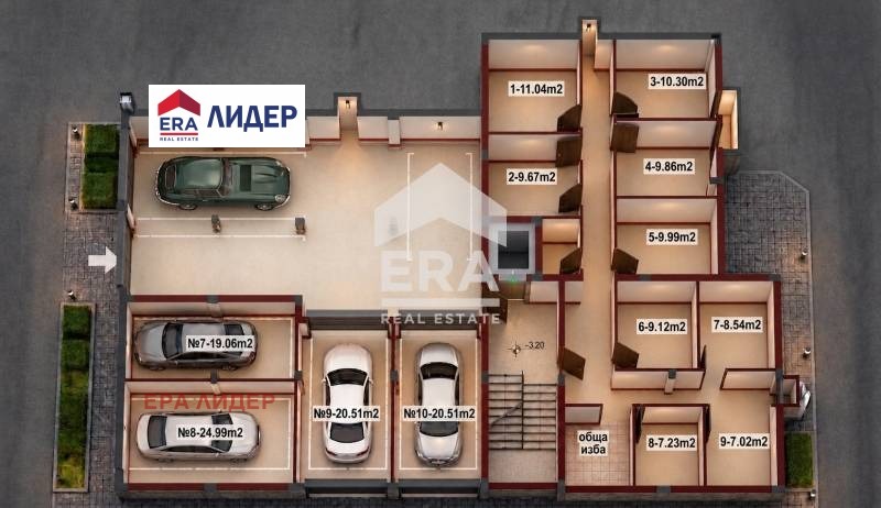 Продава ГАРАЖ, ПАРКОМЯСТО, гр. Русе, Чародейка - Юг, снимка 5 - Гаражи и паркоместа - 54911219