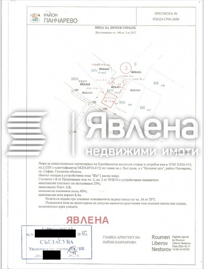 Продава ПАРЦЕЛ, гр. София, с. Панчарево, снимка 11 - Парцели - 53126442