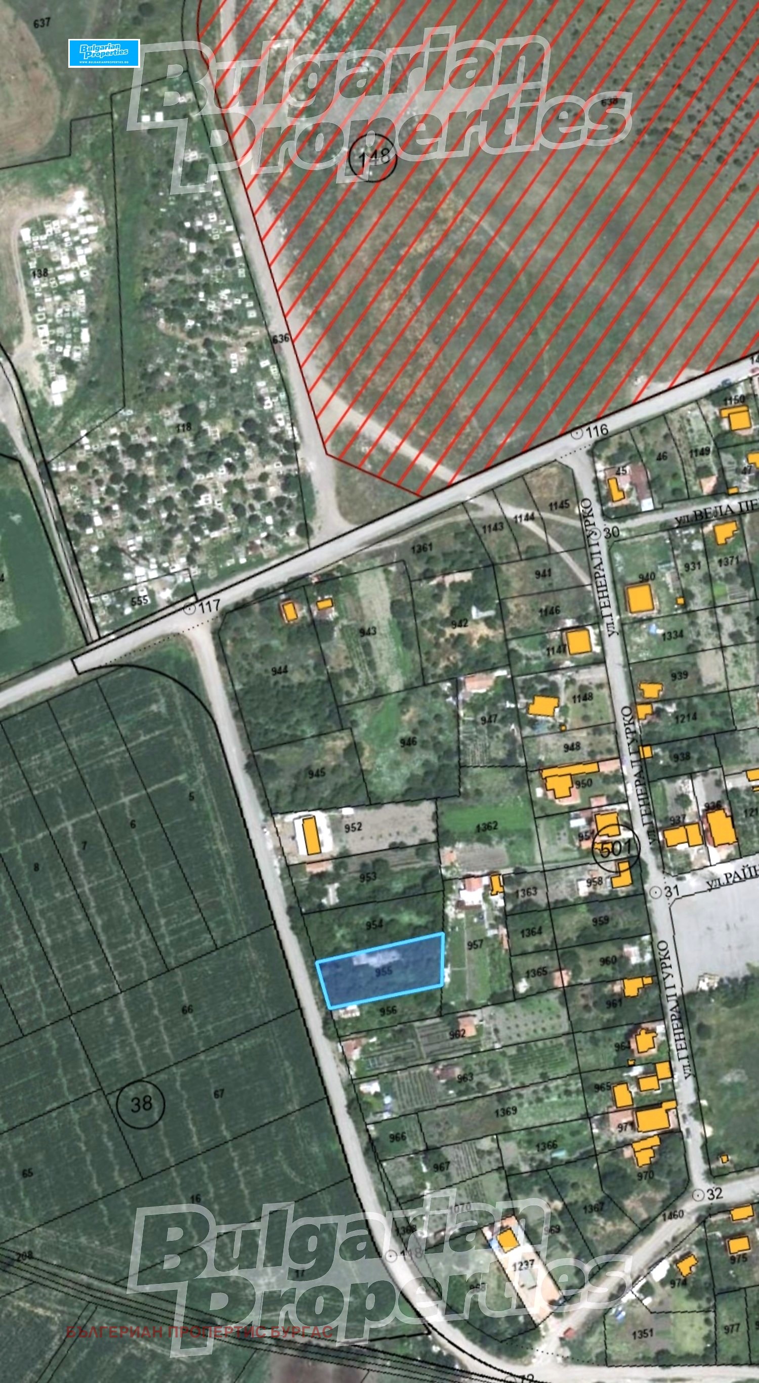 Продава ПАРЦЕЛ, гр. Бургас, гр. Българово