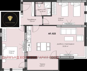 3-стаен град Пловдив, Пещерско шосе 2