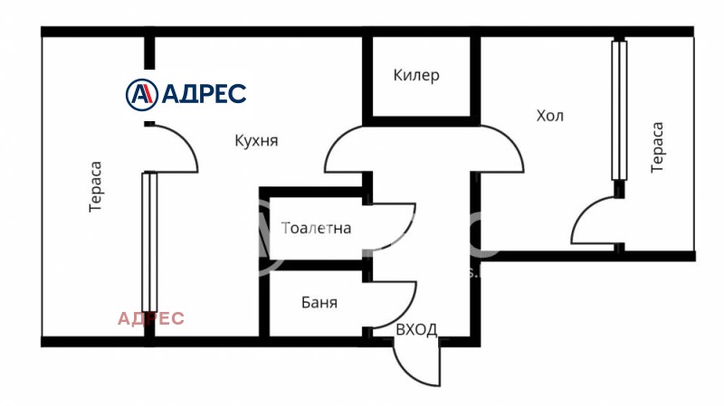 Na sprzedaż  1 sypialnia Warna , Wazrażdane 1 , 53 mkw | 49117706 - obraz [2]
