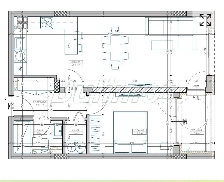 Продава 2-СТАЕН, гр. Варна, Младост 1, снимка 8 - Апартаменти - 56079774