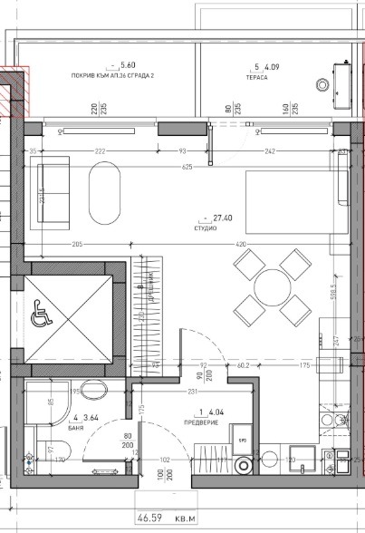Продава 1-СТАЕН, гр. София, Малинова долина, снимка 2 - Апартаменти - 52420523
