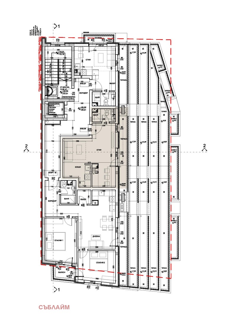 Продава 2-СТАЕН, гр. Варна, Левски 2, снимка 1 - Aпартаменти - 48264742