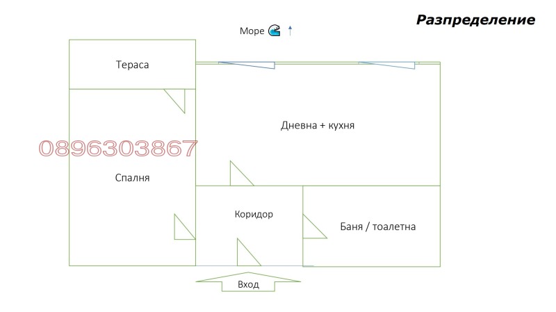 Продава 2-СТАЕН, гр. Царево, област Бургас, снимка 16 - Апартаменти - 53030714
