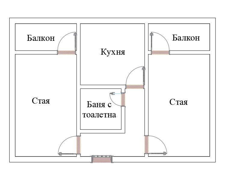 Продава 2-СТАЕН, гр. София, Борово