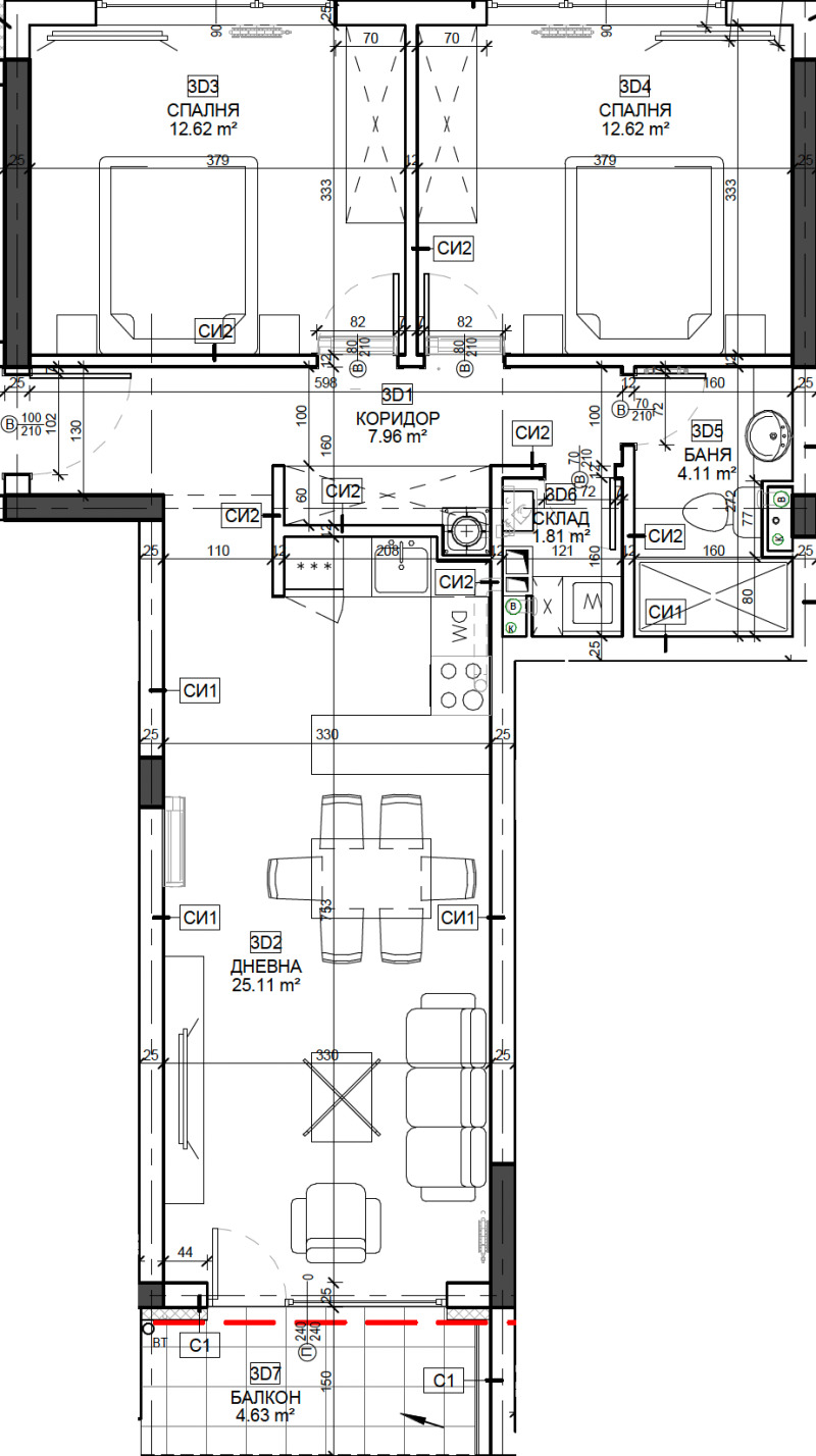 Продава  3-стаен град София , Карпузица , 98 кв.м | 46998049 - изображение [10]