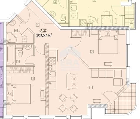 Продава 3-СТАЕН, гр. София, Център, снимка 3 - Апартаменти - 53257274