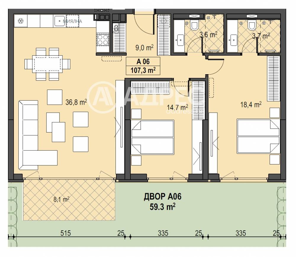 Продава 3-СТАЕН, гр. София, Бояна, снимка 4 - Апартаменти - 54143456