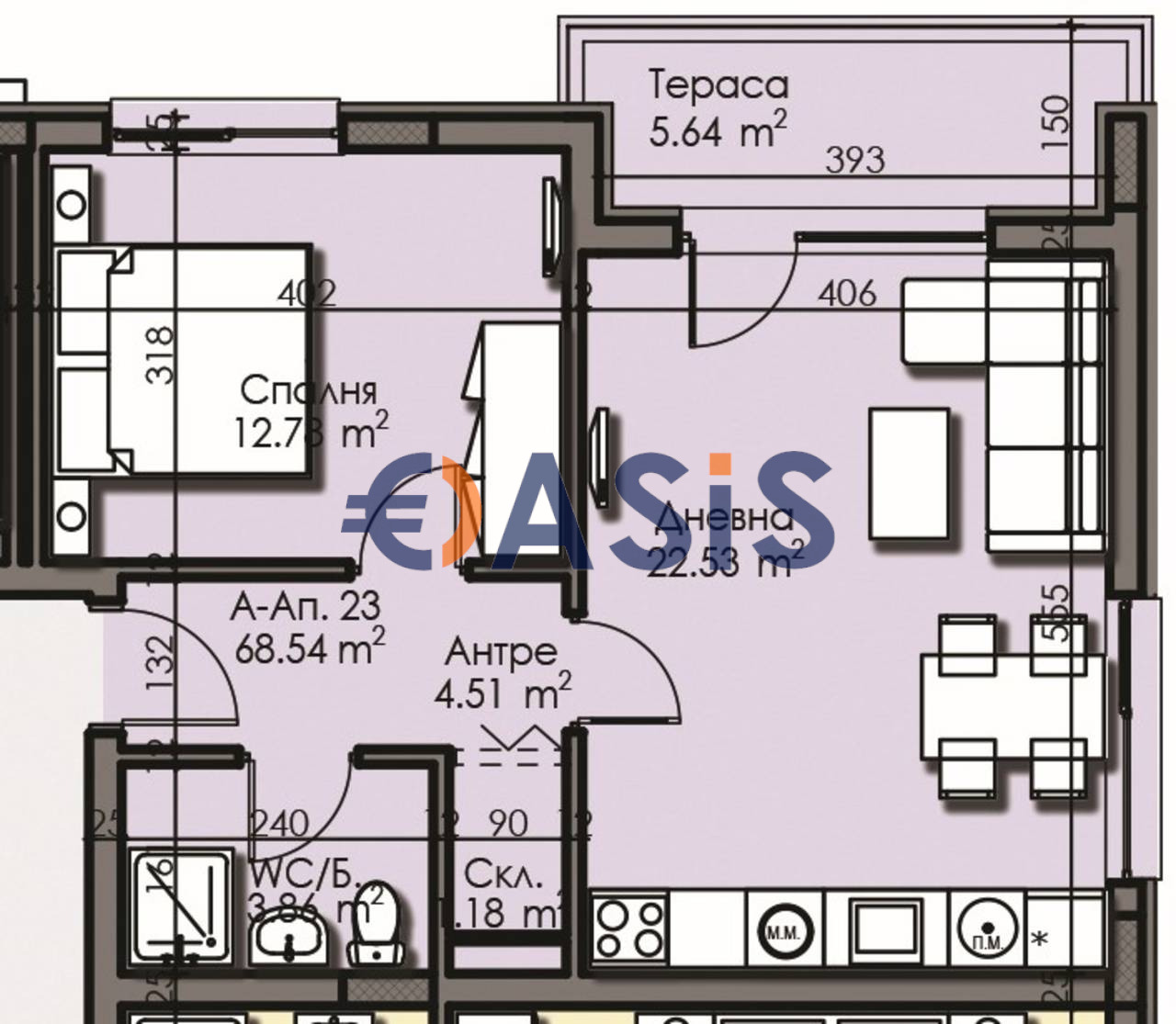 Продава 2-СТАЕН, гр. Бургас, Център, снимка 4 - Апартаменти - 54860435