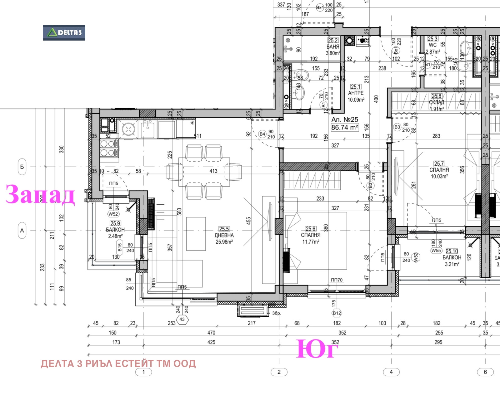 Продава 3-СТАЕН, гр. София, Манастирски ливади, снимка 2 - Апартаменти - 53148174