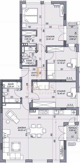 3 bedroom Gagarin, Plovdiv 5