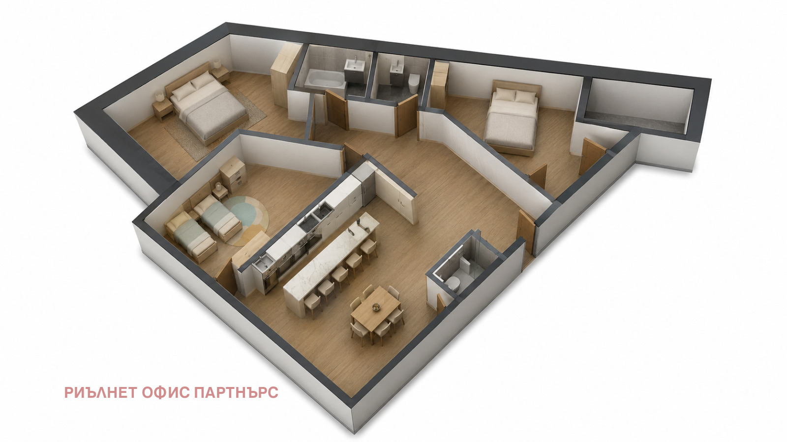 Продава 4-СТАЕН, гр. София, Овча купел, снимка 8 - Апартаменти - 56021779