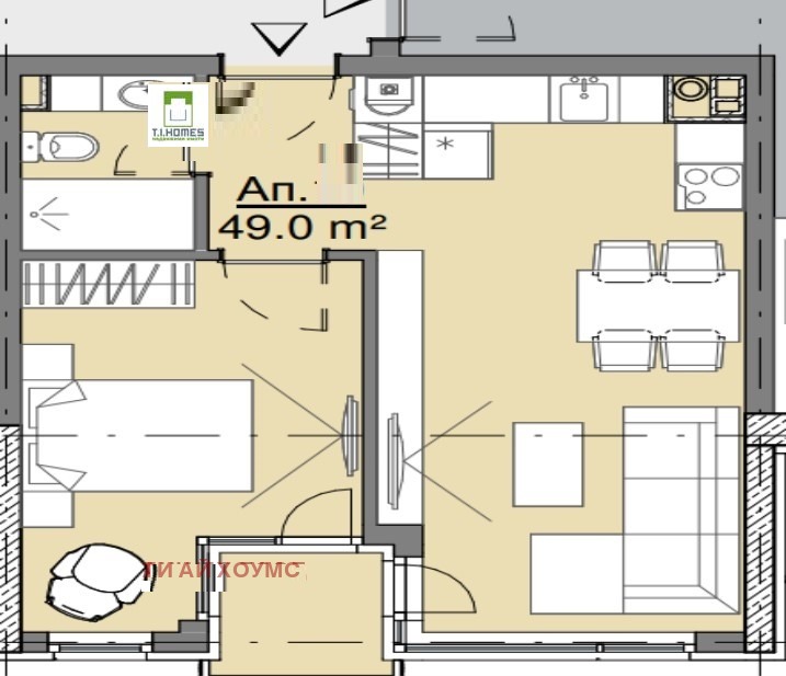 Продава  2-стаен град София , Малинова долина , 57 кв.м | 17077440 - изображение [10]