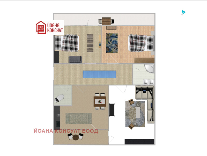 Продава 3-СТАЕН, гр. Плевен, Идеален център, снимка 12 - Апартаменти - 52795587