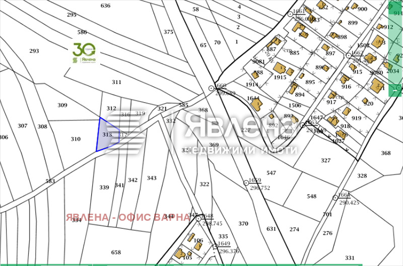 Продава ПАРЦЕЛ, гр. Варна, Виница, снимка 1 - Парцели - 49173429