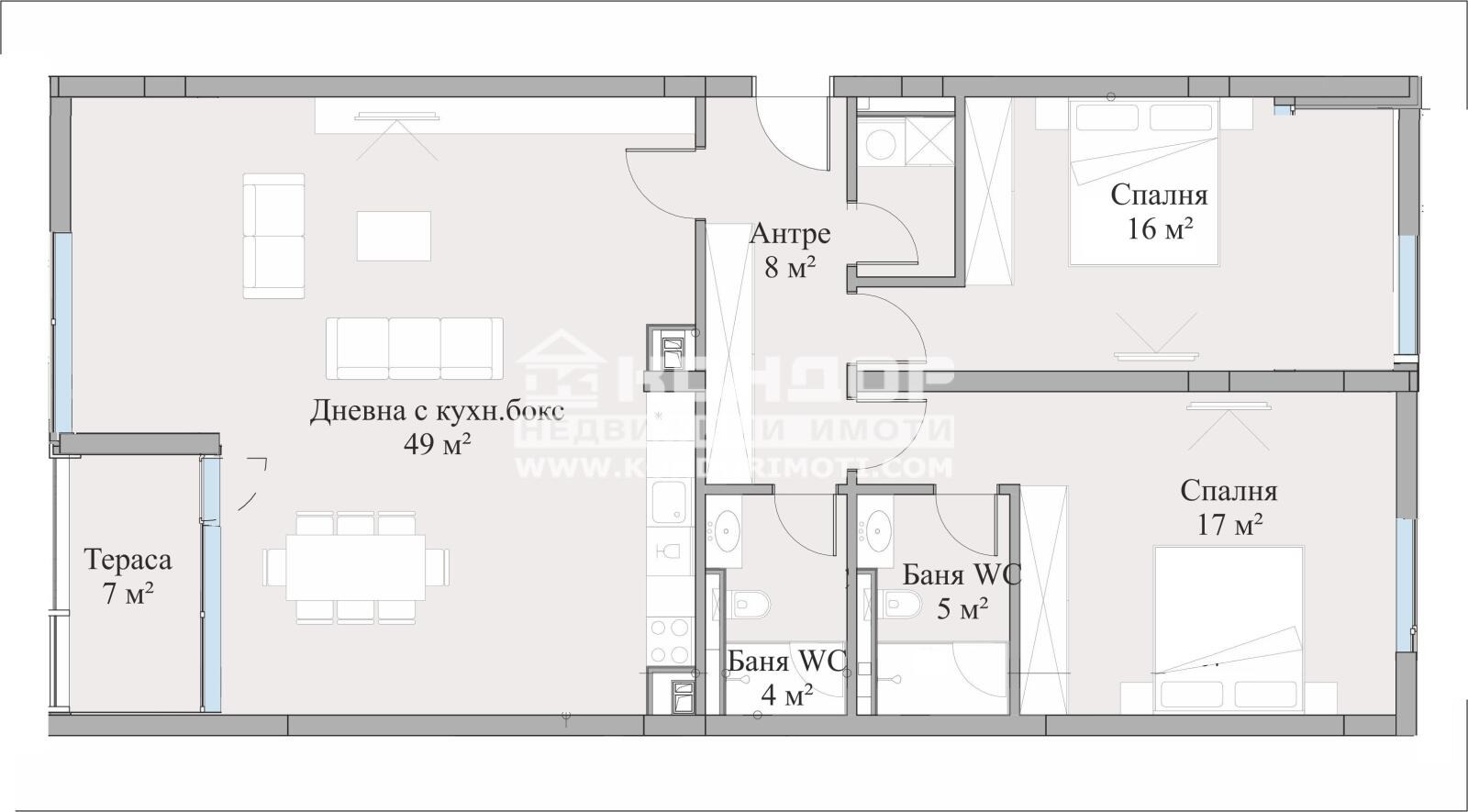 Продава 3-СТАЕН, гр. Пловдив, Център, снимка 15 - Апартаменти - 54352752