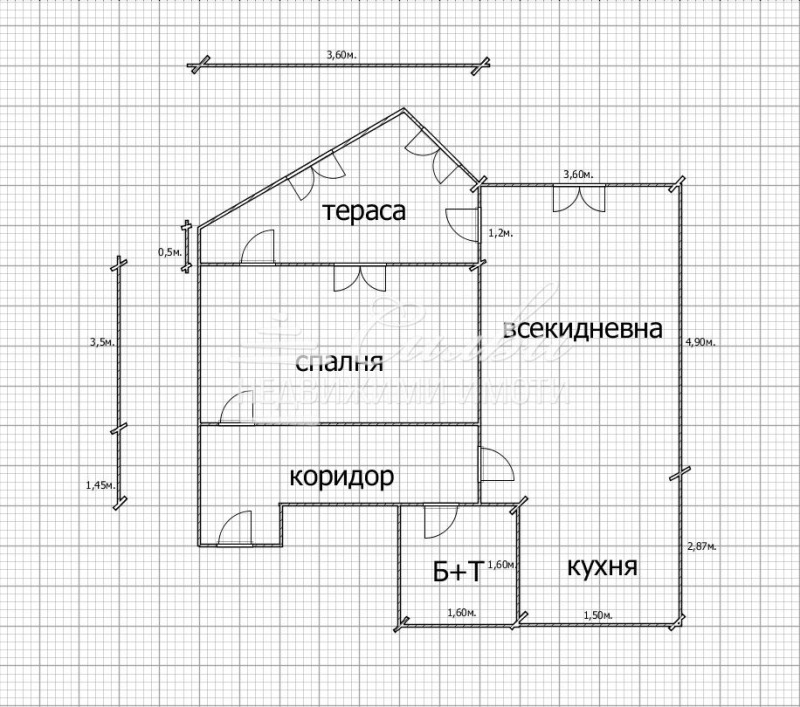 Продава 2-СТАЕН, гр. Шумен, Добруджански, снимка 14 - Апартаменти - 52602558