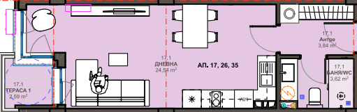 Продава 1-СТАЕН, гр. Поморие, област Бургас, снимка 3 - Апартаменти - 54165747
