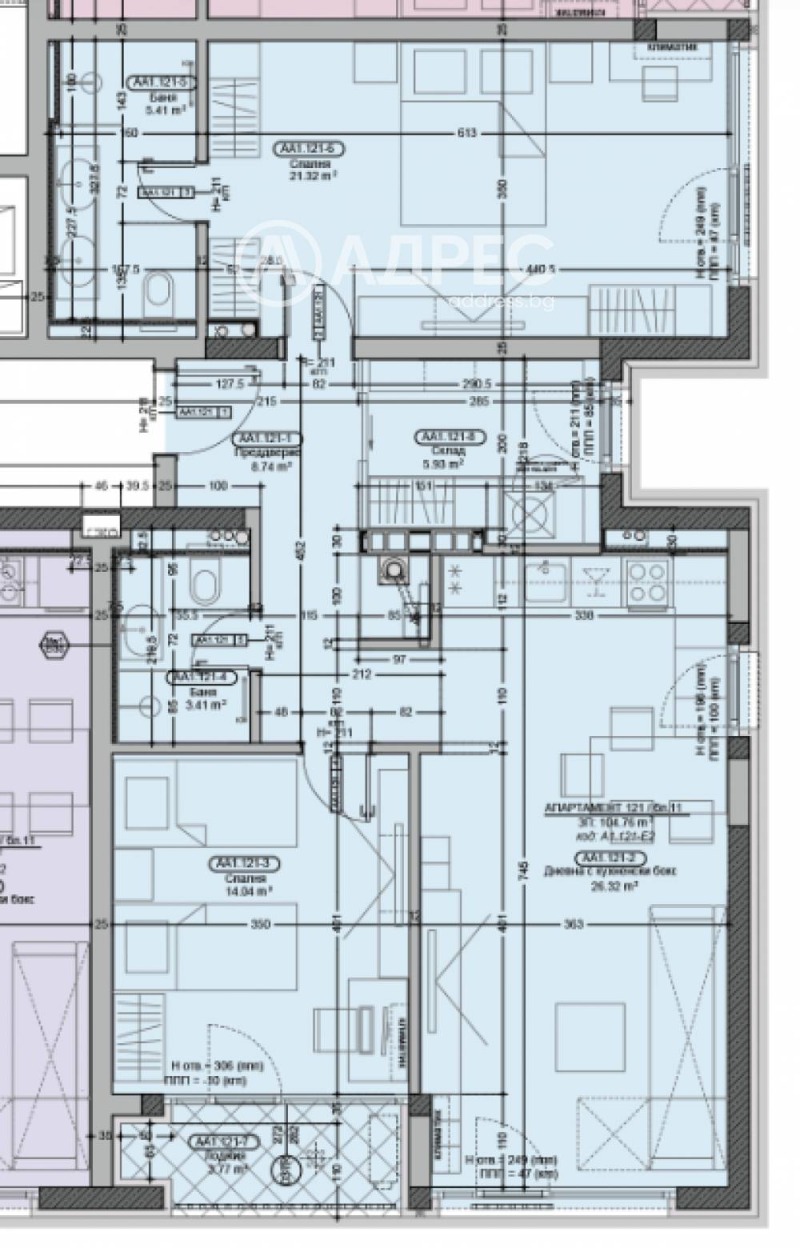In vendita  2 camere da letto Sofia , Boiana , 136 mq | 41552637 - Immagine [4]