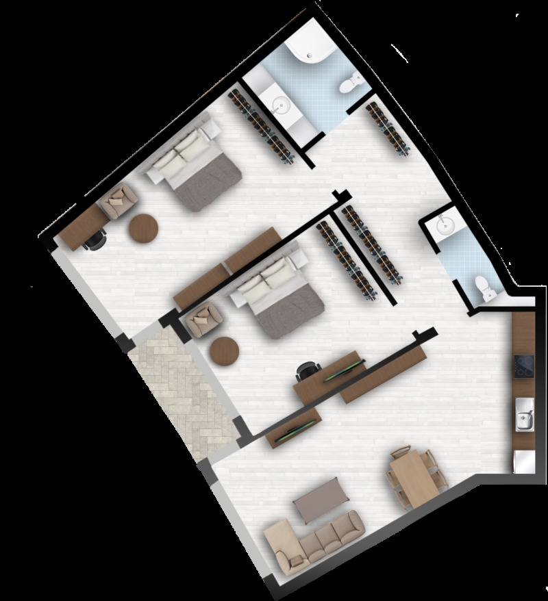 Продава 3-СТАЕН, гр. Варна, к.к. Св.Св. Константин и Елена, снимка 6 - Апартаменти - 53160039