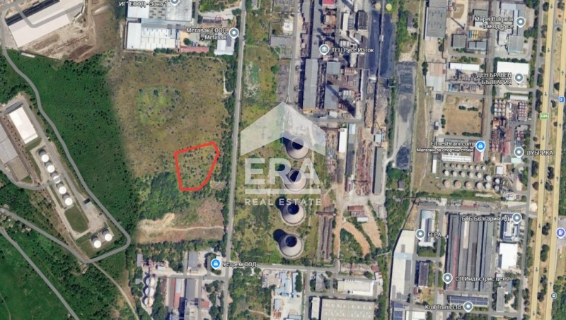 Продава ПАРЦЕЛ, гр. Русе, Промишлена зона - Изток