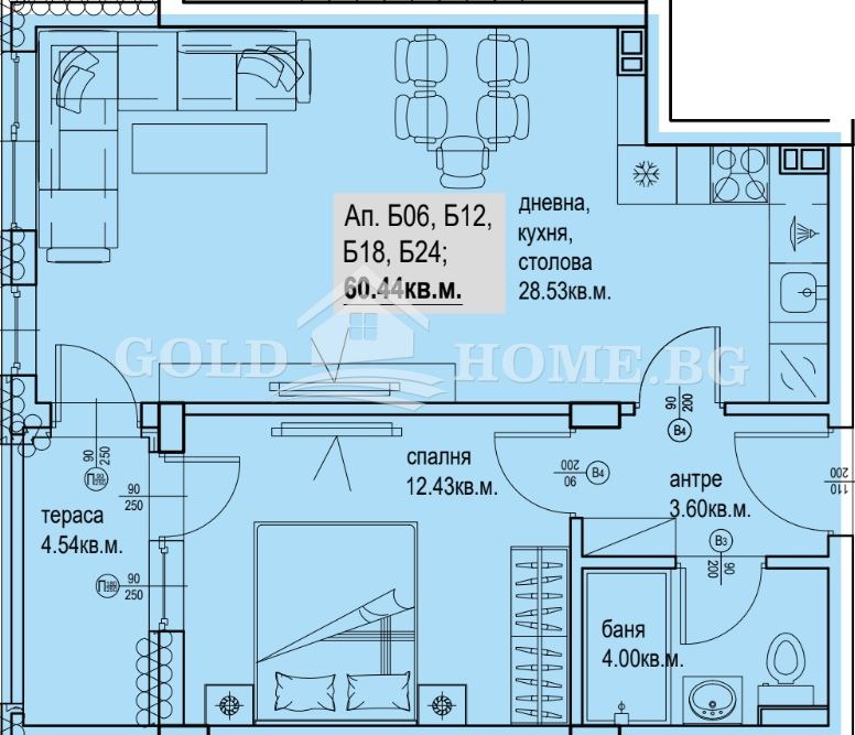 Продава 2-СТАЕН, гр. Пловдив, Кършияка, снимка 2 - Апартаменти - 52537852