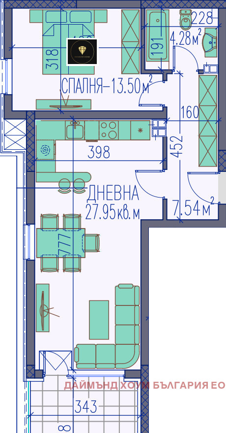 Продава 3-СТАЕН, гр. Пловдив, Тракия, снимка 2 - Aпартаменти - 49205458