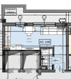 Продава  1-стаен град Пловдив , Гагарин , 46 кв.м | 11767386 - изображение [2]