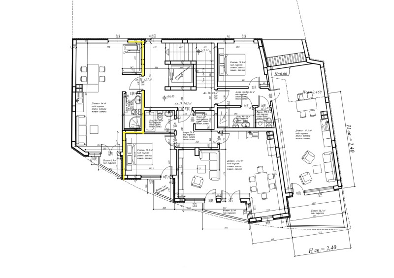 Te koop  Studio Varna , Tsentar , 53 m² | 14787787 - afbeelding [2]
