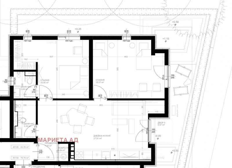 Продаја  2 спаваће собе Софија , Малинова долина , 106 м2 | 85821449 - слика [2]