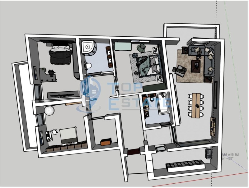 Продава  4-стаен град Велико Търново , Бузлуджа , 170 кв.м | 37577259 - изображение [5]