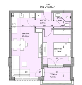 1 Schlafzimmer Wladislaw Warnentschik 1, Warna 3